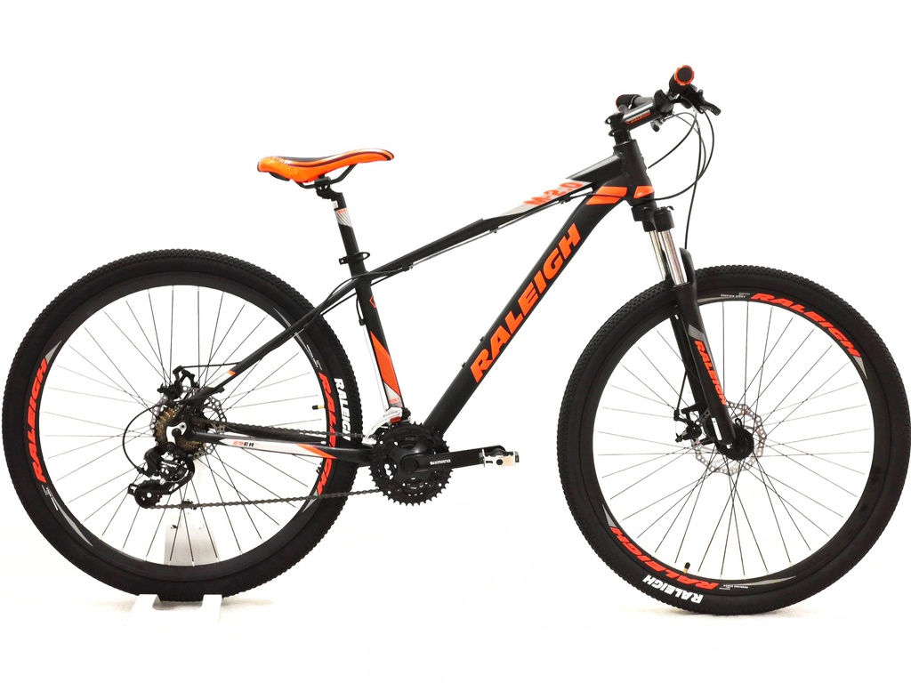 Bicicleta Raleigh 2.0 R29 - 15"- Negro con Naranja