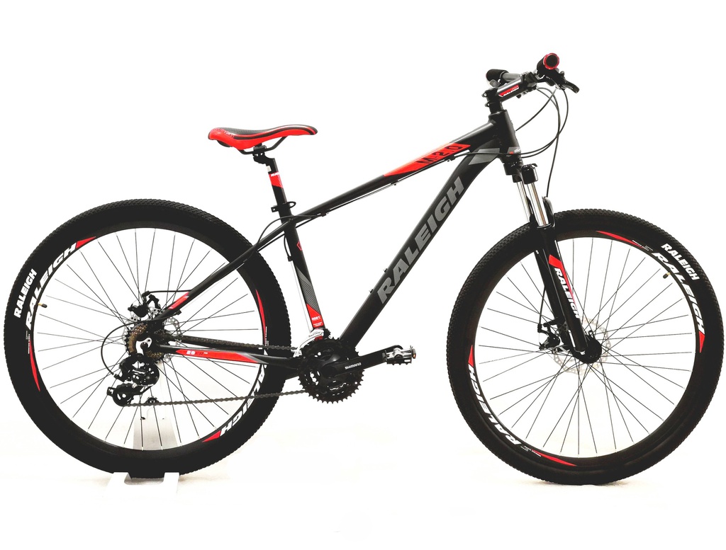 Bicicleta Raleigh 2.0 R29 - 17"- Negro con Rojo