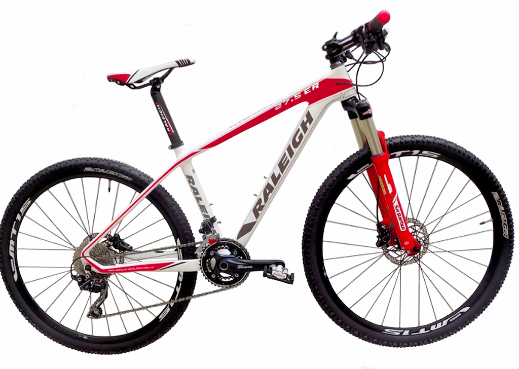 Bicicleta Raleigh Mojave 8.0 R27.5-Carbono  Deore -20V.- Mod. 2015 - Talle 20"