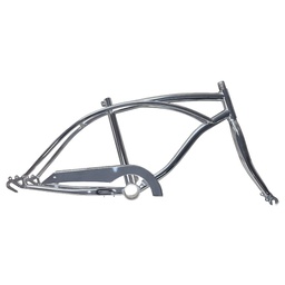 [12128] Cuadro y Horq. Playero 20" Cromado Soldado a Tig