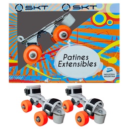 [60043] Patines Extensibles 4 Ruedas Modelo Rueda Color Muccilli - Em26